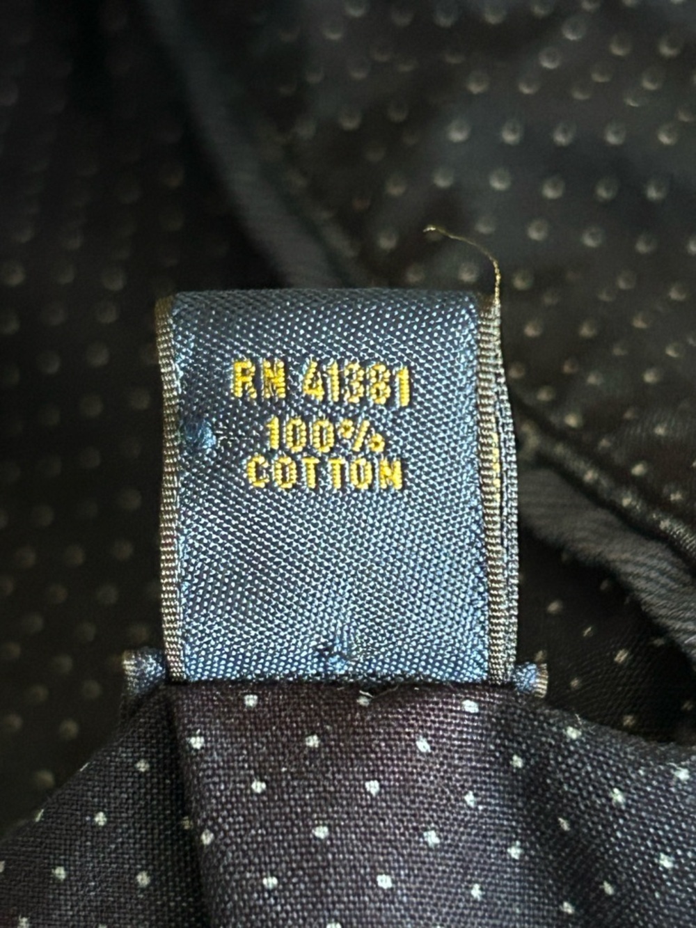 Polo Ralph Lauren Navy Long Sleeve Button Down Shirt - Picture 4 of 8